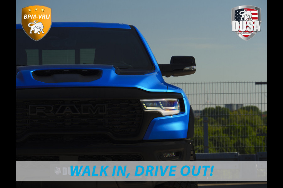 Dodge Ram | RHO | 3.0L Twin-Turbo I6 | 4x4 | Crew Cab Night Edtion | Panoramadak | 14,4-inch Touchscreen | Passenger Display | Getoonde accessoires zijn verkrijgbaar tegen meerprijs