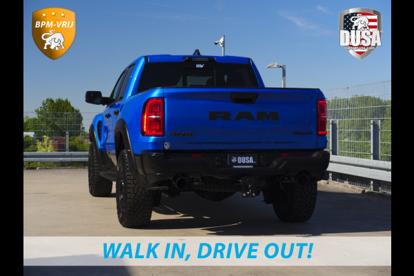 Dodge Ram | RHO | 3.0L Twin-Turbo I6 | 4x4 | Crew Cab Night Edtion | Panoramadak | 14,4-inch Touchscreen | Passenger Display | Getoonde accessoires zijn verkrijgbaar tegen meerprijs