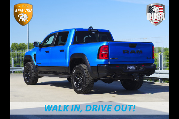 Dodge Ram | RHO | 3.0L Twin-Turbo I6 | 4x4 | Crew Cab Night Edtion | Panoramadak | 14,4-inch Touchscreen | Passenger Display | Getoonde accessoires zijn verkrijgbaar tegen meerprijs