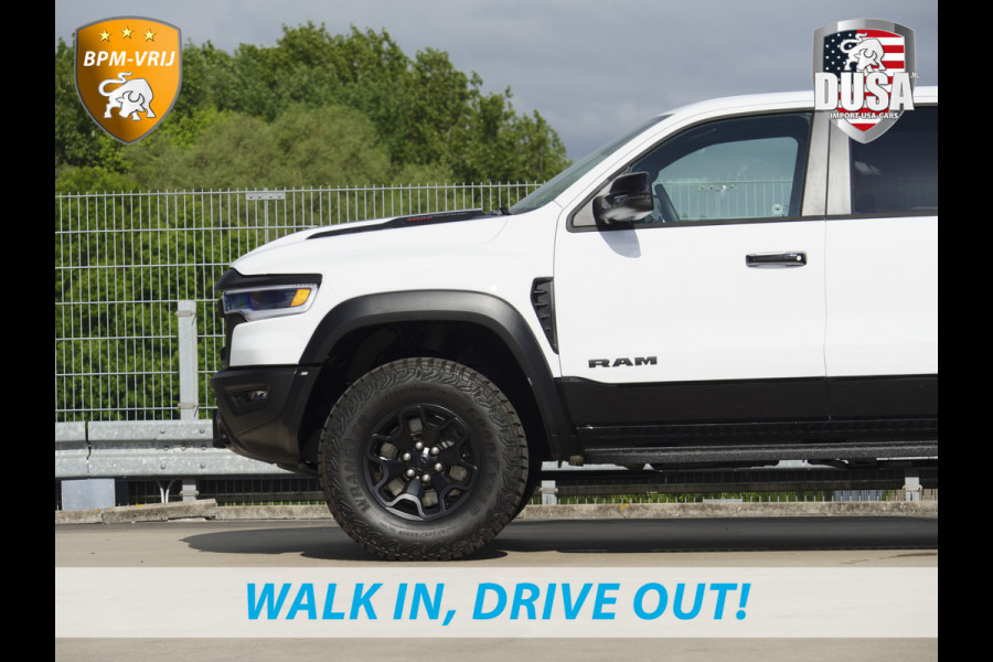 Dodge Ram | RHO | 3.0L Twin-Turbo I6 | 4x4 | Crew Cab TWIN-TURBO HIGH OUTPUT | Panoramadak | 14,4-inch Touchscreen | Passenger Display | Getoonde accessoires zijn verkrijgbaar tegen meerprijs