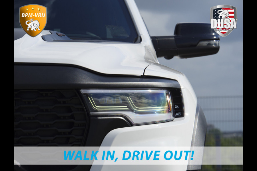 Dodge Ram | RHO | 3.0L Twin-Turbo I6 | 4x4 | Crew Cab TWIN-TURBO HIGH OUTPUT | Panoramadak | 14,4-inch Touchscreen | Passenger Display | Getoonde accessoires zijn verkrijgbaar tegen meerprijs