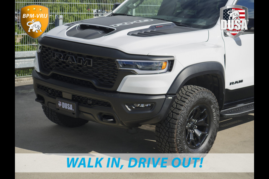 Dodge Ram | RHO | 3.0L Twin-Turbo I6 | 4x4 | Crew Cab TWIN-TURBO HIGH OUTPUT | Panoramadak | 14,4-inch Touchscreen | Passenger Display | Getoonde accessoires zijn verkrijgbaar tegen meerprijs