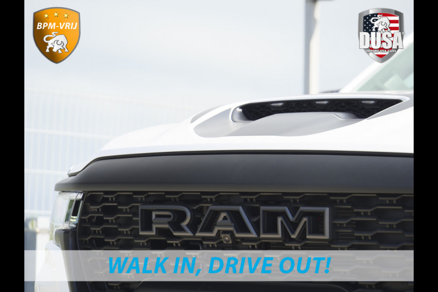 Dodge Ram | RHO | 3.0L Twin-Turbo I6 | 4x4 | Crew Cab TWIN-TURBO HIGH OUTPUT | Panoramadak | 14,4-inch Touchscreen | Passenger Display | Getoonde accessoires zijn verkrijgbaar tegen meerprijs