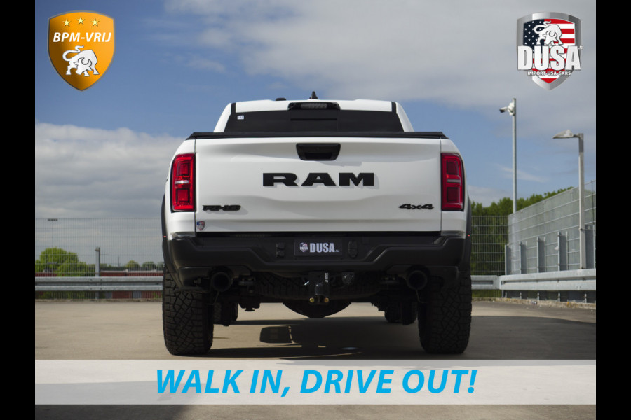 Dodge Ram | RHO | 3.0L Twin-Turbo I6 | 4x4 | Crew Cab TWIN-TURBO HIGH OUTPUT | Panoramadak | 14,4-inch Touchscreen | Passenger Display | Getoonde accessoires zijn verkrijgbaar tegen meerprijs