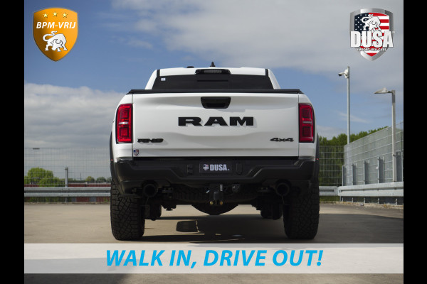 Dodge Ram | RHO | 3.0L Twin-Turbo I6 | 4x4 | Crew Cab TWIN-TURBO HIGH OUTPUT | Panoramadak | 14,4-inch Touchscreen | Passenger Display | Getoonde accessoires zijn verkrijgbaar tegen meerprijs