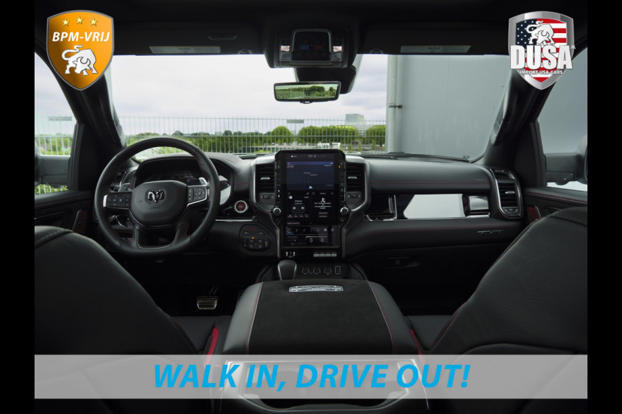 Dodge Ram | RHO | 3.0L Twin-Turbo I6 | 4x4 | Crew Cab TWIN-TURBO HIGH OUTPUT | Panoramadak | 14,4-inch Touchscreen | Passenger Display | Getoonde accessoires zijn verkrijgbaar tegen meerprijs