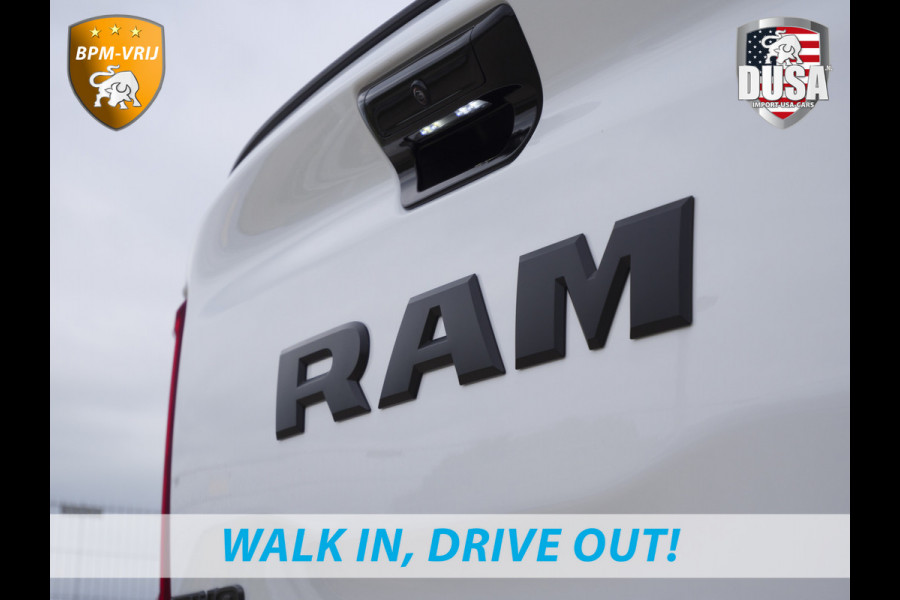 Dodge Ram | RHO | 3.0L Twin-Turbo I6 | 4x4 | Crew Cab TWIN-TURBO HIGH OUTPUT | Panoramadak | 14,4-inch Touchscreen | Passenger Display | Getoonde accessoires zijn verkrijgbaar tegen meerprijs