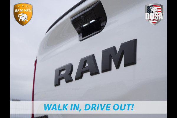 Dodge Ram | RHO | 3.0L Twin-Turbo I6 | 4x4 | Crew Cab TWIN-TURBO HIGH OUTPUT | Panoramadak | 14,4-inch Touchscreen | Passenger Display | Getoonde accessoires zijn verkrijgbaar tegen meerprijs