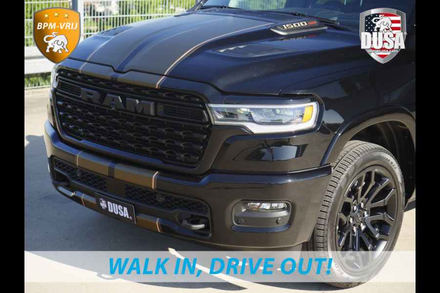 Dodge Ram | 1500 | Limited | 3.0L Twin-Turbo I6 | High Output | BPM-VRIJ | Passenger Display | 14,4 Touch Screen | RAMBOX Getoonde accessoires zijn verkrijgbaar tegen meerprijs