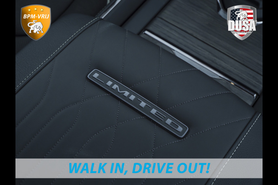 Dodge Ram | 1500 | Limited | 3.0L Twin-Turbo I6 | High Output | BPM-VRIJ | Passenger Display | 14,4 Touch Screen | RAMBOX Getoonde accessoires zijn verkrijgbaar tegen meerprijs