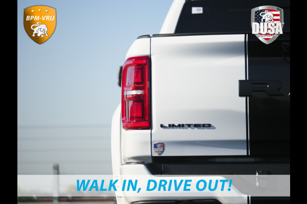 Dodge Ram | 1500 | Limited | 3.0L Twin-Turbo I6 | High Output | BPM-VRIJ Passenger Display | 14,4 Touch Screen | RAMBOX Getoonde accessoires zijn verkrijgbaar tegen meerprijs