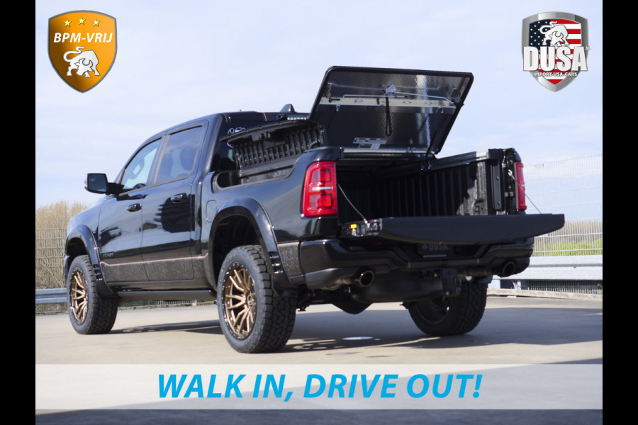 Dodge Ram | 1500 | Limited | 3.0L Twin-Turbo I6 | High Output | BPM-VRIJ | Passenger Display | 14,4 Touch Screen | LPG | RAMBOX Getoonde accessoires zijn verkrijgbaar tegen meerprijs Dodge Ram | 1500 | Limited | 3.0L Twin-Turbo I6 | High Output | BPM-VRIJ | Passenger Display | 14,4 Touch Screen | LPG | RAMBOX Getoonde accessoires zijn verkrijgbaar tegen meerprijs