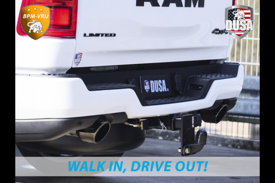 Dodge Ram | 1500 | Limited | Night | 3.0L Twin-Turbo I6 | High Output | BPM-VRIJ Massage stoelen | Harman Kardon | Passenger Display | RAMBOX Getoonde accessoires zijn verkrijgbaar tegen meerprijs