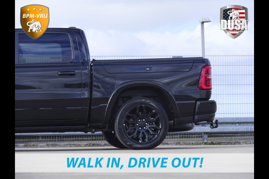 Dodge Ram | 1500 | Limited | Night | 3.0L Twin-Turbo I6 | High Output | BPM-VRIJ | Passenger Display | 14,4 Touch Screen | Harman Kardon | RAMBOX Getoonde accessoires zijn verkrijgbaar tegen meerprijs