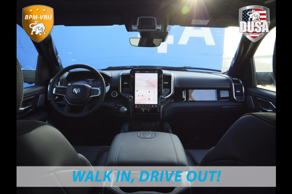 Dodge Ram 1500 | Laramie | Night | 3.0L I6 Hurricane | BPM-VRIJ | 4X4 | | BPM-VRIJ | 14,4-inch Touchscreen | Passenger Display | Getoonde accessoires zijn verkrijgbaar tegen meerprijs