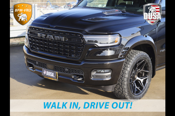 Dodge Ram | 1500 | Limited | Night | 3.0L Twin-Turbo I6 | High Output | BPM-VRIJ | Passenger Display | 14,4 Touch Screen | Harman Kardon | RAMBOX Getoonde accessoires zijn verkrijgbaar tegen meerprijs