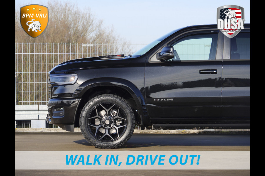 Dodge Ram | 1500 | Limited | Night | 3.0L Twin-Turbo I6 | High Output | BPM-VRIJ | Passenger Display | 14,4 Touch Screen | Harman Kardon | RAMBOX Getoonde accessoires zijn verkrijgbaar tegen meerprijs
