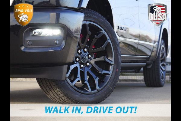 Dodge Ram | 1500 | Limited | Night | 3.0L Twin-Turbo I6 | High Output | BPM-VRIJ | Passenger Display | 14,4 Touch Screen | RAMBOX Getoonde accessoires zijn verkrijgbaar tegen meerprijs