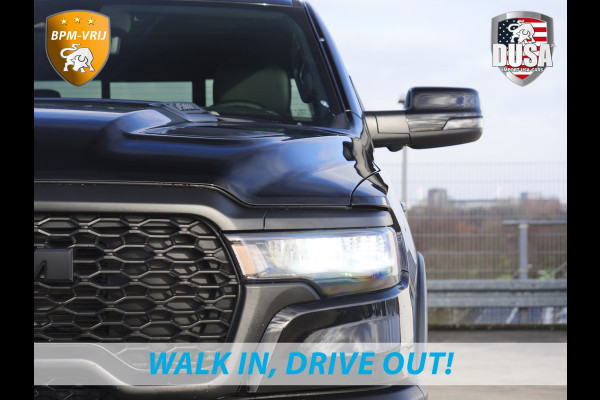Dodge Ram | 1500 | Rebel | Premium | 4x4 | Crew Cab | 3.0L Twin-turbo I6 | BPM-VRIJ | 14,4 inch Touchscreen | LPG | Harman Kardon | Getoonde accessoires zijn verkrijgbaar tegen meerprijs