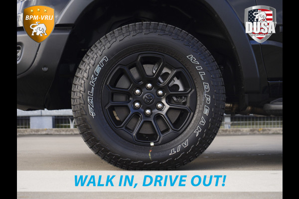Dodge Ram | 1500 | Rebel | Premium | 4x4 | Crew Cab | 3.0L Twin-turbo I6 | BPM-VRIJ | 14,4 inch Touchscreen | LPG | Harman Kardon | Getoonde accessoires zijn verkrijgbaar tegen meerprijs