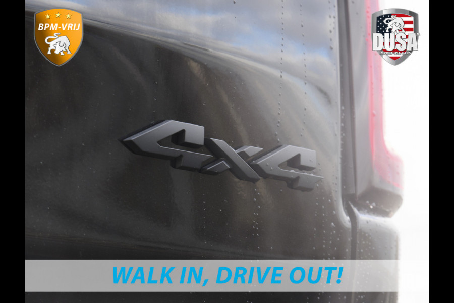 Dodge Ram | 1500 | Rebel | Premium | 4x4 | Crew Cab | 3.0L Twin-turbo I6 | BPM-VRIJ | 14,4 inch Touchscreen | LPG | Harman Kardon | Getoonde accessoires zijn verkrijgbaar tegen meerprijs