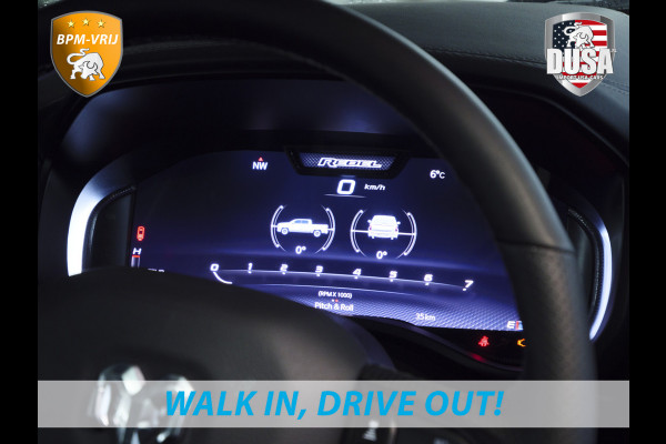 Dodge Ram | 1500 | Rebel | Premium | 4x4 | Crew Cab | 3.0L Twin-turbo I6 | BPM-VRIJ | 14,4 inch Touchscreen | LPG | Harman Kardon | Getoonde accessoires zijn verkrijgbaar tegen meerprijs