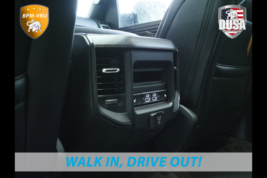 Dodge Ram | 1500 | Rebel | Premium | 4x4 | Crew Cab | 3.0L Twin-turbo I6 | BPM-VRIJ | 14,4 inch Touchscreen | LPG | Harman Kardon | Getoonde accessoires zijn verkrijgbaar tegen meerprijs