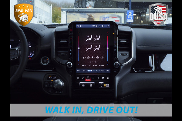 Dodge Ram | 1500 | Rebel | Premium | 4x4 | Crew Cab | 3.0L Twin-turbo I6 | BPM-VRIJ | 14,4 inch Touchscreen | LPG | Harman Kardon | Getoonde accessoires zijn verkrijgbaar tegen meerprijs
