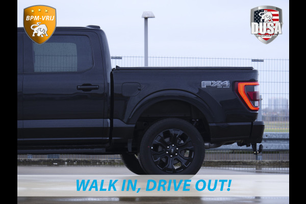 Ford USA F-150 5.0 V8 | Super Crew | Lariat FX4 | Black Edition | BPM-VRIJ 360 Camera | Pano | Black Edition | Getoonde accessoires zijn verkrijgbaar tegen meerprijs