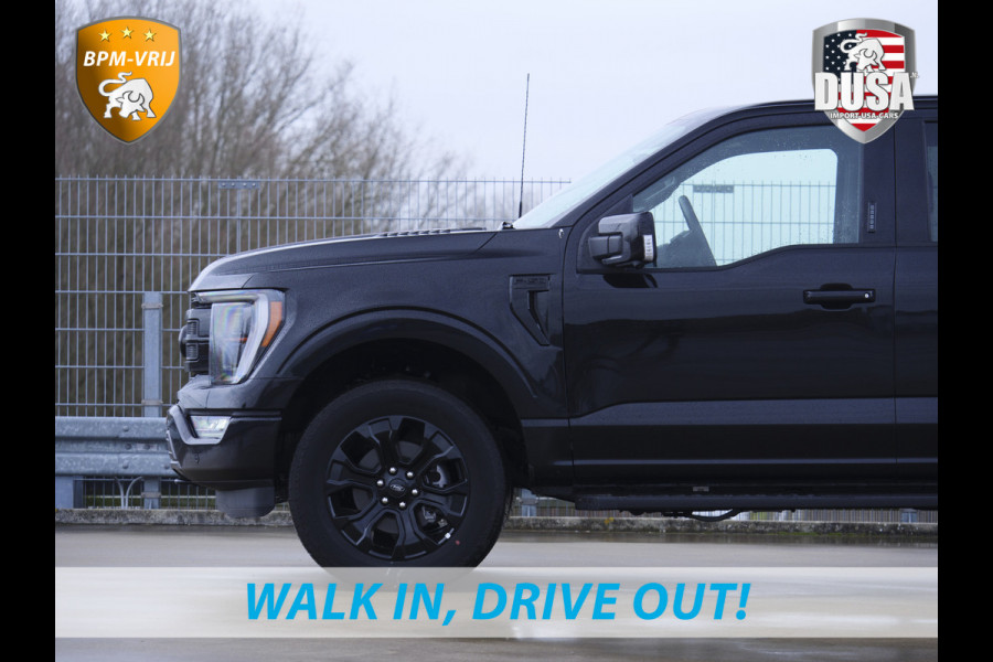Ford USA F-150 5.0 V8 | Super Crew | Lariat FX4 | Black Edition | BPM-VRIJ 360 Camera | Pano | Black Edition | Getoonde accessoires zijn verkrijgbaar tegen meerprijs