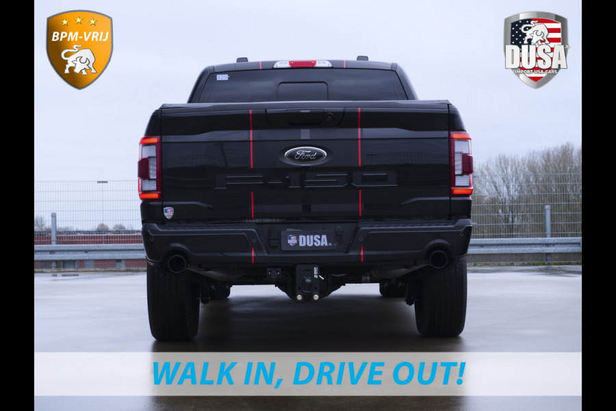 Ford USA F-150 5.0 V8 | Super Crew | Lariat FX4 | Black Edition | BPM-VRIJ 360 Camera | Pano | Black Edition | Getoonde accessoires zijn verkrijgbaar tegen meerprijs