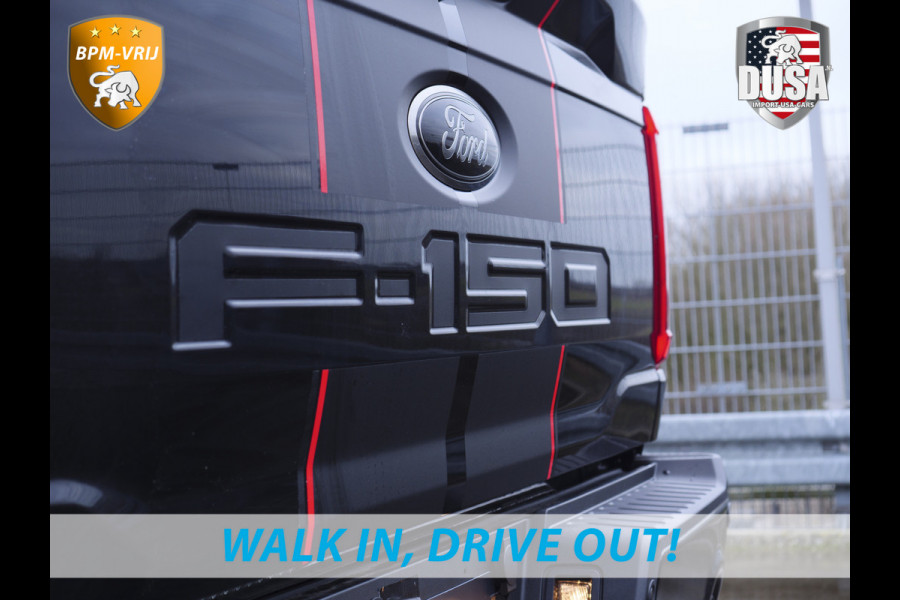 Ford USA F-150 5.0 V8 | Super Crew | Lariat FX4 | Black Edition | BPM-VRIJ 360 Camera | Pano | Black Edition | Getoonde accessoires zijn verkrijgbaar tegen meerprijs