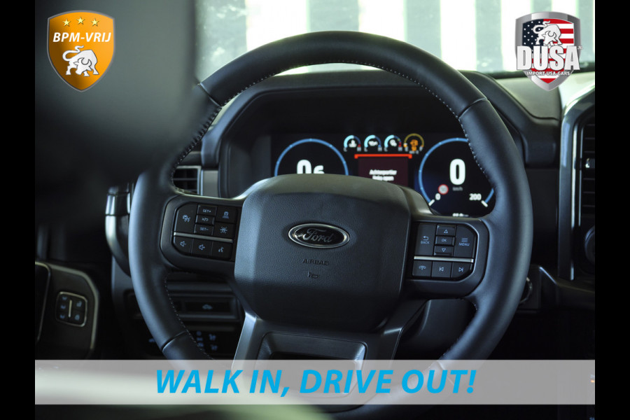 Ford USA F-150 5.0 V8 | Super Crew | Lariat FX4 | Black Edition | BPM-VRIJ 360 Camera | Pano | Black Edition | Getoonde accessoires zijn verkrijgbaar tegen meerprijs