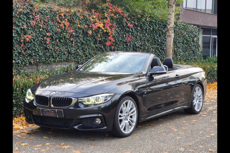 BMW 4 Serie Cabrio 420i M Sport High Executive Cabrio Dig. Dash Apple CarPlay Elek.Stoelen Nbt Evo GR Navi Leder Zwart NAP BMW 4 Serie Cabrio 420i M Sport High Executive Cabrio Dig. Dash Apple CarPlay Elek.Stoelen Nbt Evo GR Navi Leder Zwart NAP