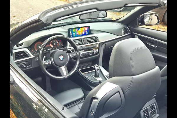 BMW 4 Serie Cabrio 420i M Sport High Executive Cabrio Dig. Dash Apple CarPlay Elek.Stoelen Nbt Evo GR Navi Leder Zwart NAP BMW 4 Serie Cabrio 420i M Sport High Executive Cabrio Dig. Dash Apple CarPlay Elek.Stoelen Nbt Evo GR Navi Leder Zwart NAP
