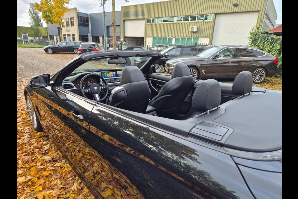 BMW 4 Serie Cabrio 420i M Sport High Executive Cabrio Dig. Dash Apple CarPlay Elek.Stoelen Nbt Evo GR Navi Leder Zwart NAP BMW 4 Serie Cabrio 420i M Sport High Executive Cabrio Dig. Dash Apple CarPlay Elek.Stoelen Nbt Evo GR Navi Leder Zwart NAP