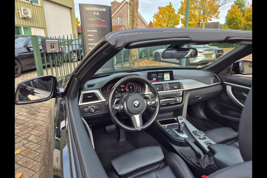 BMW 4 Serie Cabrio 420i M Sport High Executive Cabrio Dig. Dash Apple CarPlay Elek.Stoelen Nbt Evo GR Navi Leder Zwart NAP BMW 4 Serie Cabrio 420i M Sport High Executive Cabrio Dig. Dash Apple CarPlay Elek.Stoelen Nbt Evo GR Navi Leder Zwart NAP