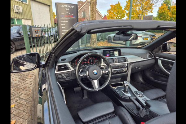 BMW 4 Serie Cabrio 420i M Sport High Executive Cabrio Dig. Dash Apple CarPlay Elek.Stoelen Nbt Evo GR Navi Leder Zwart NAP BMW 4 Serie Cabrio 420i M Sport High Executive Cabrio Dig. Dash Apple CarPlay Elek.Stoelen Nbt Evo GR Navi Leder Zwart NAP