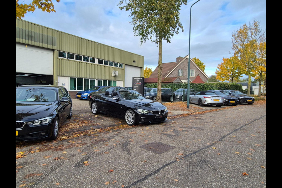 BMW 4 Serie Cabrio 420i M Sport High Executive Cabrio Dig. Dash Apple CarPlay Elek.Stoelen Nbt Evo GR Navi Leder Zwart NAP BMW 4 Serie Cabrio 420i M Sport High Executive Cabrio Dig. Dash Apple CarPlay Elek.Stoelen Nbt Evo GR Navi Leder Zwart NAP