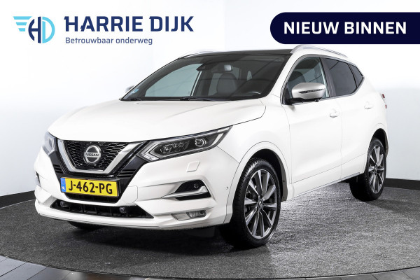 Nissan QASHQAI 1.3 DIG-T Tekna + 160 PK - Automaat | Pano | Adapt. Cruise | Stoel-+Voorruitverw. | Elek. Stoel | PDC | 360 Camera | NAV + App. Connect | ECC | Bose | LM 19" | Trekhaak | Nissan QASHQAI 1.3 DIG-T Tekna + 160 PK - Automaat | Pano | Adapt. Cruise | Stoel-+Voorruitverw. | Elek. Stoel | PDC | 360 Camera | NAV + App. Connect | ECC | Bose | LM 19" | Trekhaak |