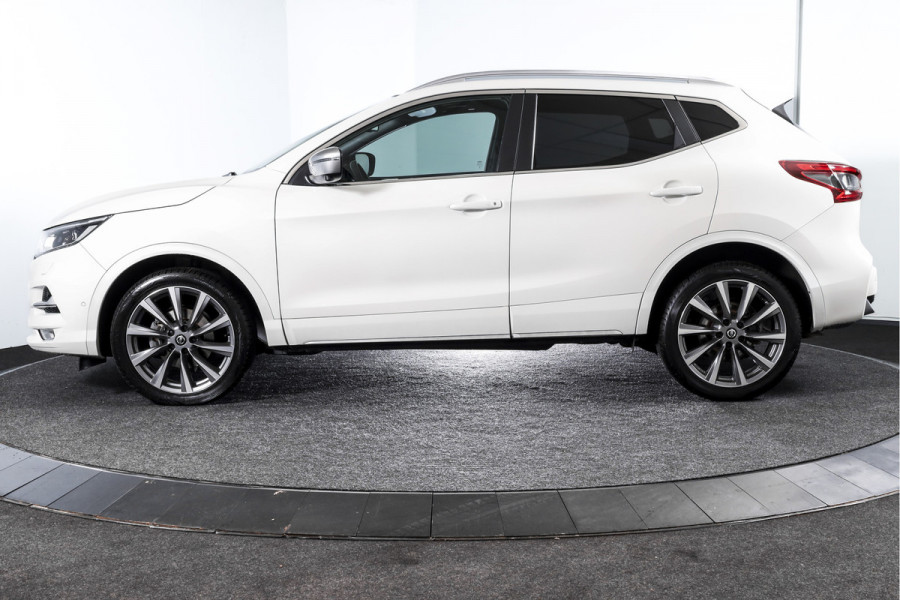 Nissan QASHQAI 1.3 DIG-T Tekna + 160 PK - Automaat | Pano | Adapt. Cruise | Stoel-+Voorruitverw. | Elek. Stoel | PDC | 360 Camera | NAV + App. Connect | ECC | Bose | LM 19" | Trekhaak | Nissan QASHQAI 1.3 DIG-T Tekna + 160 PK - Automaat | Pano | Adapt. Cruise | Stoel-+Voorruitverw. | Elek. Stoel | PDC | 360 Camera | NAV + App. Connect | ECC | Bose | LM 19" | Trekhaak |
