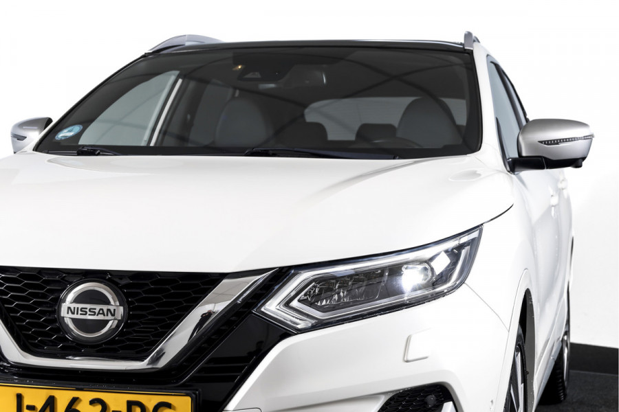 Nissan QASHQAI 1.3 DIG-T Tekna + 160 PK - Automaat | Pano | Adapt. Cruise | Stoel-+Voorruitverw. | Elek. Stoel | PDC | 360 Camera | NAV + App. Connect | ECC | Bose | LM 19" | Trekhaak | Nissan QASHQAI 1.3 DIG-T Tekna + 160 PK - Automaat | Pano | Adapt. Cruise | Stoel-+Voorruitverw. | Elek. Stoel | PDC | 360 Camera | NAV + App. Connect | ECC | Bose | LM 19" | Trekhaak |