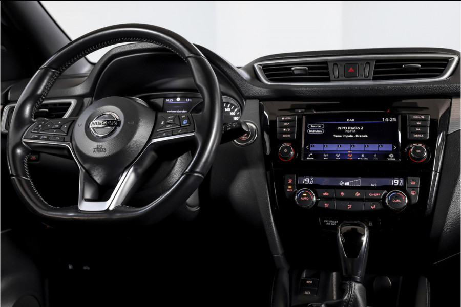 Nissan QASHQAI 1.3 DIG-T Tekna + 160 PK - Automaat | Pano | Adapt. Cruise | Stoel-+Voorruitverw. | Elek. Stoel | PDC | 360 Camera | NAV + App. Connect | ECC | Bose | LM 19" | Trekhaak | Nissan QASHQAI 1.3 DIG-T Tekna + 160 PK - Automaat | Pano | Adapt. Cruise | Stoel-+Voorruitverw. | Elek. Stoel | PDC | 360 Camera | NAV + App. Connect | ECC | Bose | LM 19" | Trekhaak |