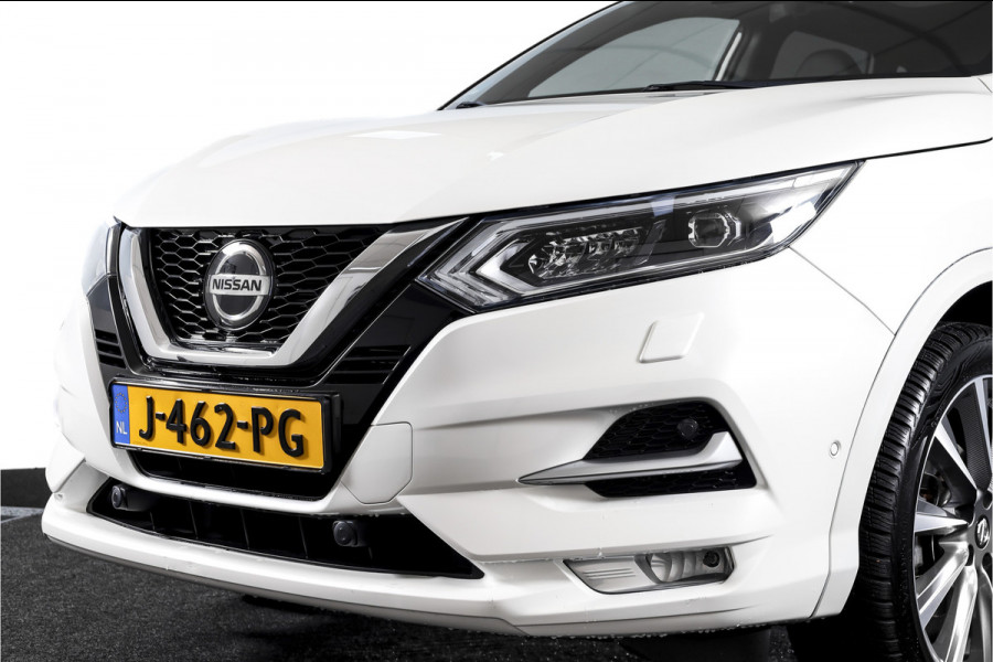 Nissan QASHQAI 1.3 DIG-T Tekna + 160 PK - Automaat | Pano | Adapt. Cruise | Stoel-+Voorruitverw. | Elek. Stoel | PDC | 360 Camera | NAV + App. Connect | ECC | Bose | LM 19" | Trekhaak | Nissan QASHQAI 1.3 DIG-T Tekna + 160 PK - Automaat | Pano | Adapt. Cruise | Stoel-+Voorruitverw. | Elek. Stoel | PDC | 360 Camera | NAV + App. Connect | ECC | Bose | LM 19" | Trekhaak |