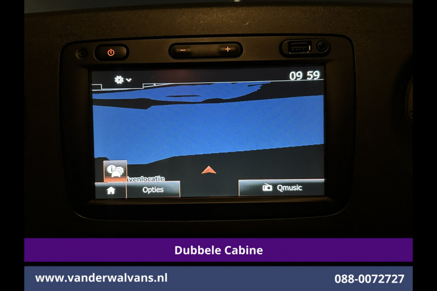 Opel Movano 2.3 CDTI 146pk L2H2 Dubbele Cabine Euro6 Airco | Camera | Navigatie | Cruisecontrol Chauffeursstoel, 2500kg Trekhaak, Parkeersensoren, 5-Zits