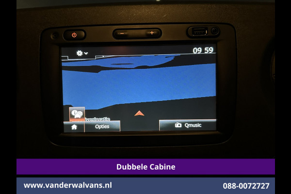 Opel Movano 2.3 CDTI 146pk L2H2 Dubbele Cabine Euro6 Airco | Camera | Navigatie | Cruisecontrol Chauffeursstoel, 2500kg Trekhaak, Parkeersensoren, 5-Zits