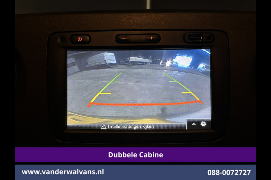 Opel Movano 2.3 CDTI 146pk L2H2 Dubbele Cabine Euro6 Airco | Camera | Navigatie | Cruisecontrol Chauffeursstoel, 2500kg Trekhaak, Parkeersensoren, 5-Zits