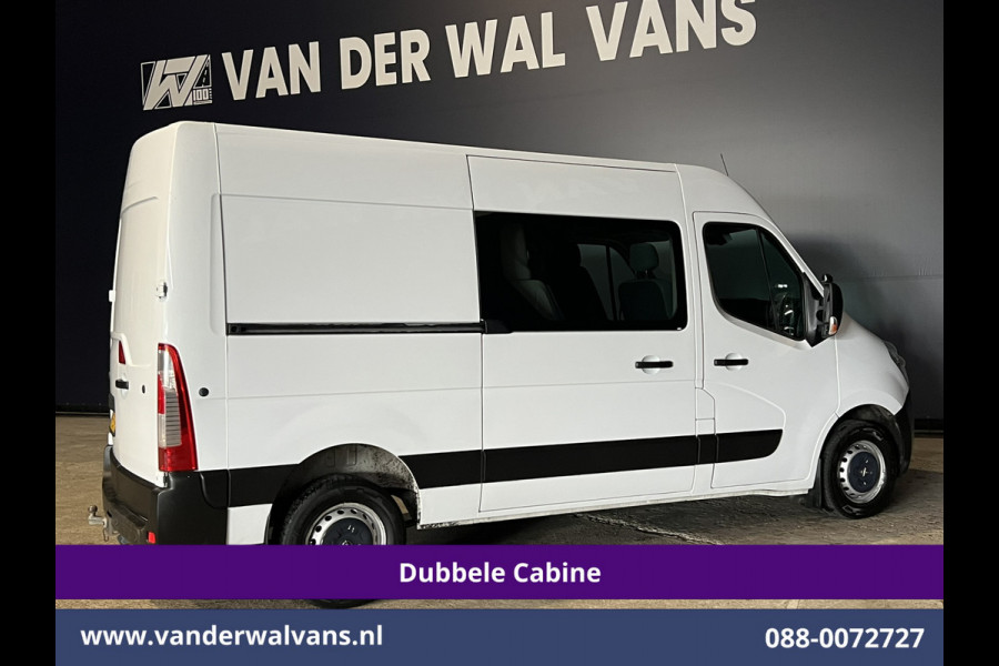 Opel Movano 2.3 CDTI 146pk L2H2 Dubbele Cabine Euro6 Airco | Camera | Navigatie | Cruisecontrol Chauffeursstoel, 2500kg Trekhaak, Parkeersensoren, 5-Zits