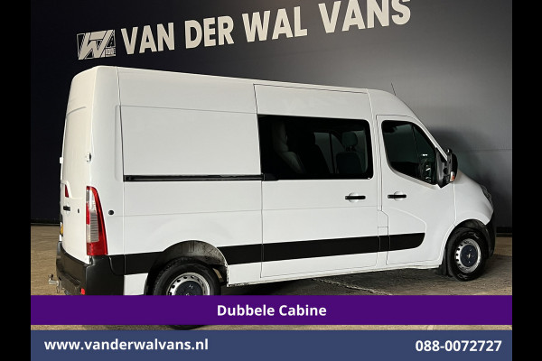 Opel Movano 2.3 CDTI 146pk L2H2 Dubbele Cabine Euro6 Airco | Camera | Navigatie | Cruisecontrol Chauffeursstoel, 2500kg Trekhaak, Parkeersensoren, 5-Zits