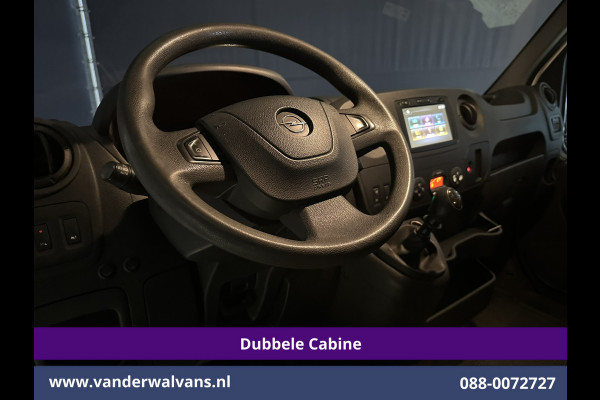 Opel Movano 2.3 CDTI 146pk L2H2 Dubbele Cabine Euro6 Airco | Camera | Navigatie | Cruisecontrol Chauffeursstoel, 2500kg Trekhaak, Parkeersensoren, 5-Zits